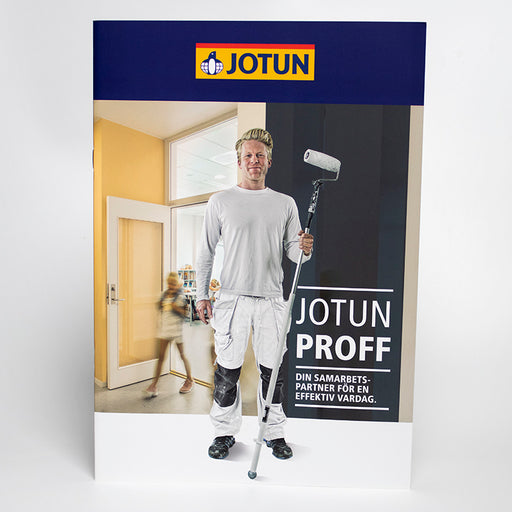 En bild på Broschyr Jotun - Jotun Proff 2019 på Färggrossen.nu