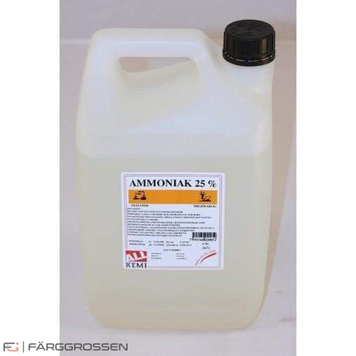En bild på Ammoniak 25% i plastflaska på Färggrossen.nu
