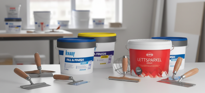 Lim, Spackel och Fog