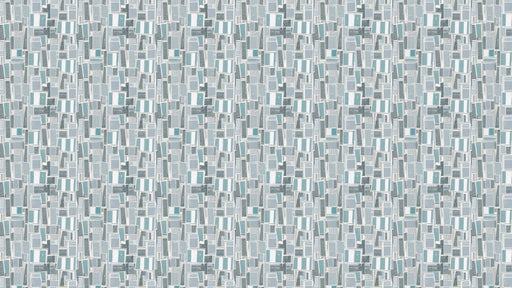 Reveal Tapet Disorder - Aqua Grey