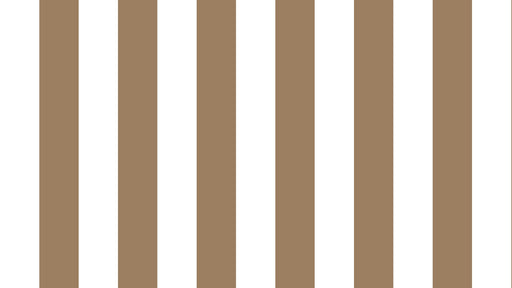Reveal Tapet Big Stripes - Vit/Terrakottaröd