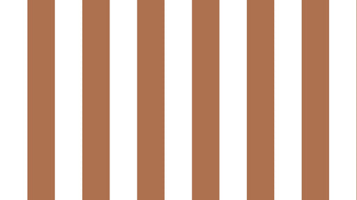 Reveal Tapet Big Stripes - Vit/Tegelröd