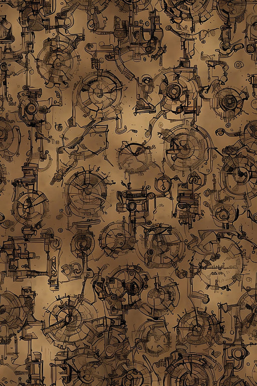 Reveal Tapet Steampunk