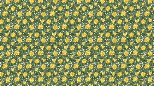 Reveal Tapet Yellow Roses