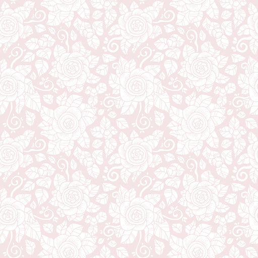 Reveal Tapet Simplex Roses - Pink