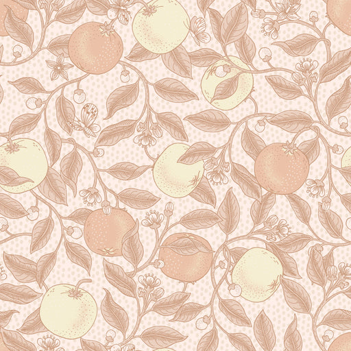 Reveal Tapet Orange Blossom Sunlit