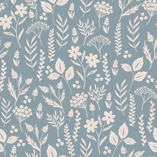 Reveal Tapet Flowerbed Dove Blue