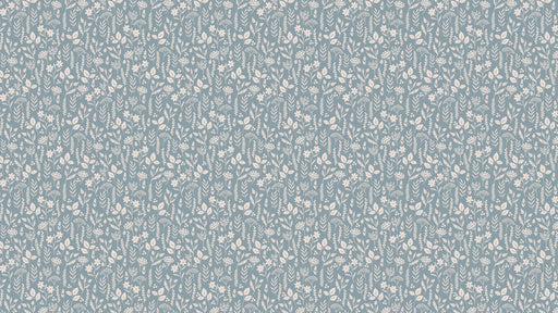 Reveal Tapet Flowerbed Dove Blue