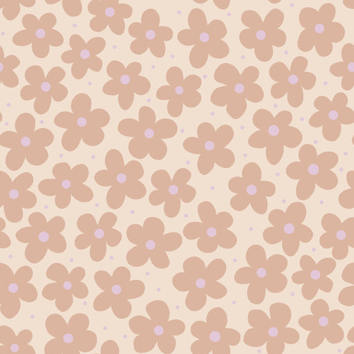 Reveal Tapet Daisy Dot - Wood