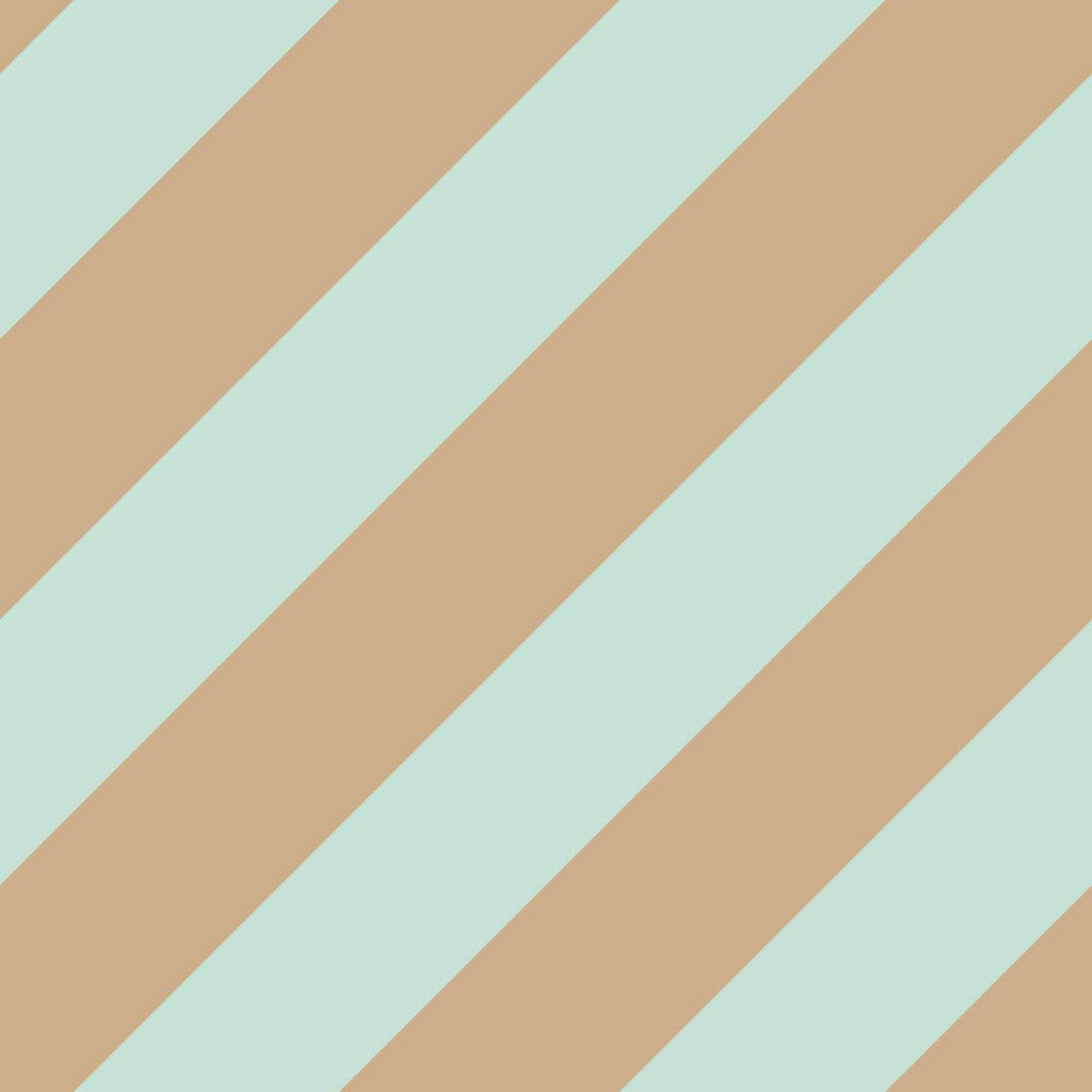 Reveal Tapet Candy Stripe Mint