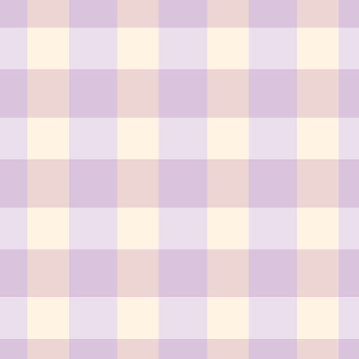 Reveal Tapet Gingham - Lilac