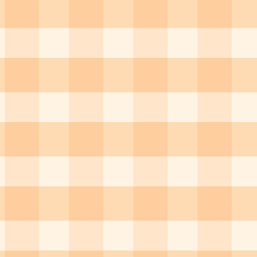 Reveal Tapet Gingham - Kumquat