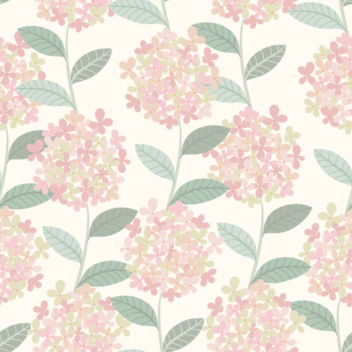 Reveal Tapet Hortensia - Rosa
