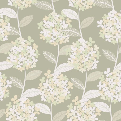 Reveal Tapet Hortensia - Oliv