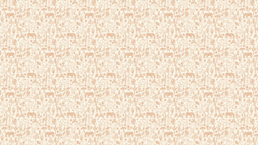 Reveal Tapet Watercolor Safari - Terracotta