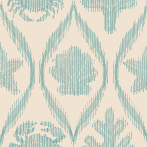 Reveal Tapet Beach Life Ikat - Aqua
