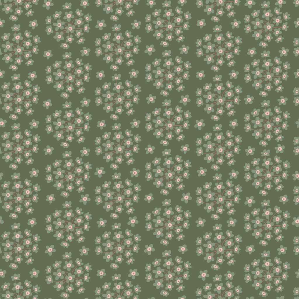 Reveal Tapet Flowerburst - Green