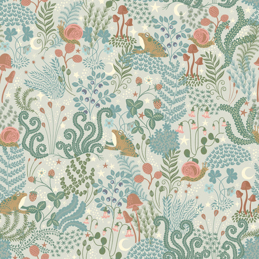 Reveal Tapet Moonlit Forest - Light Sage