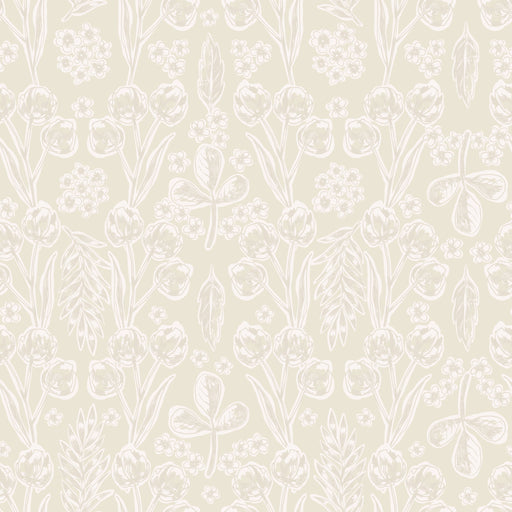 Reveal Tapet Doodle Damask - Sand