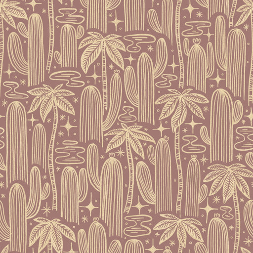 Reveal Tapet Starlit Oasis - Terracotta