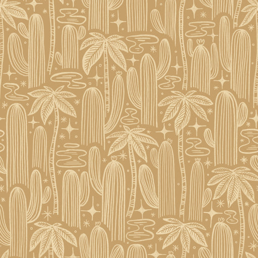 Reveal Tapet Starlit Oasis - Ochre