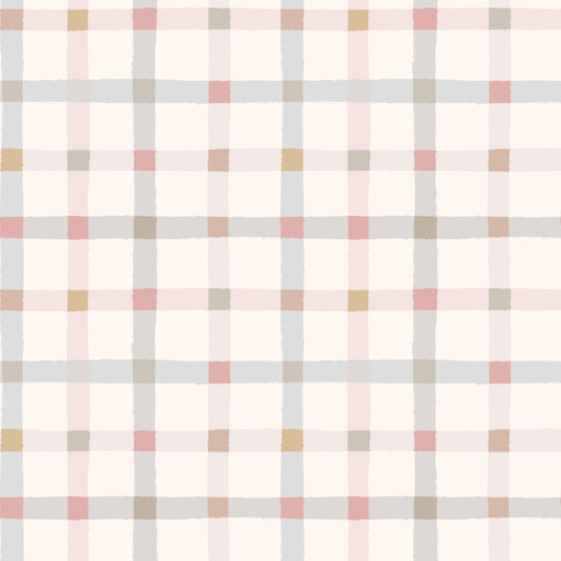 Reveal Tapet Groovy Gingham - Pastel