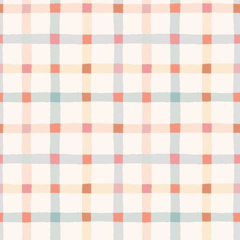 Reveal Tapet Groovy Gingham - Candy