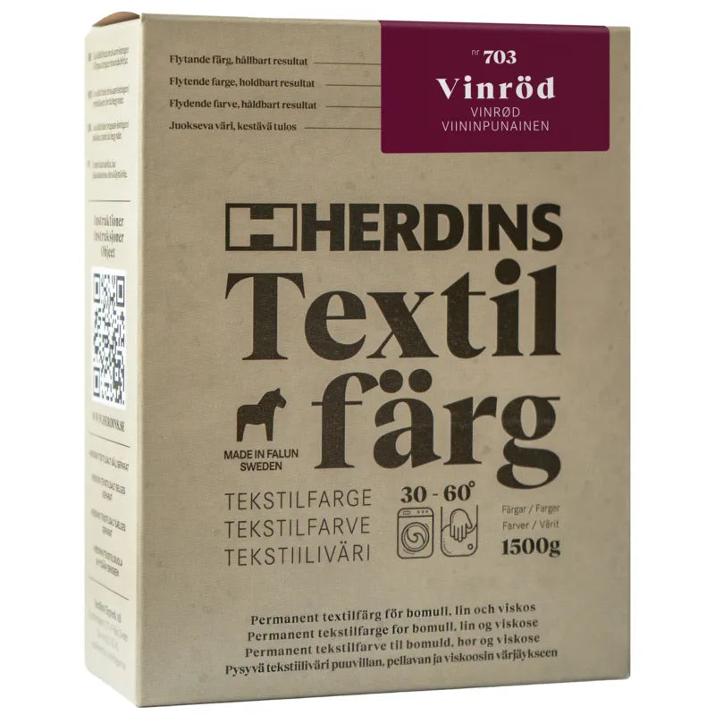 Herdins Textile Colour Natural Fibre från Herdins