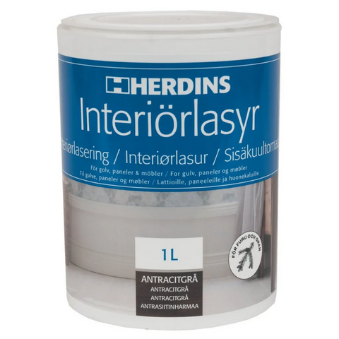 Herdins Interiörlasyr Aqua - 1L (Tidigare Golvlasyr)