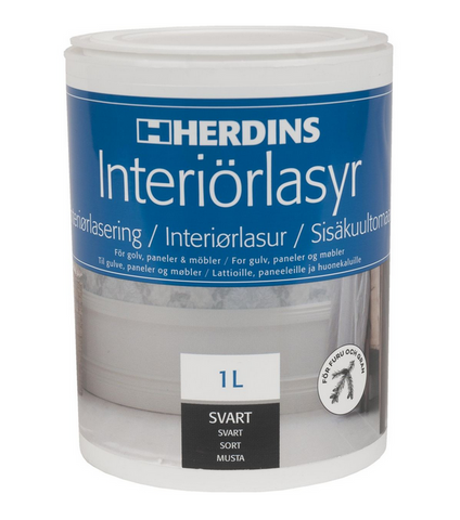 Herdins Interiörlasyr Aqua - 1L (Tidigare Golvlasyr)