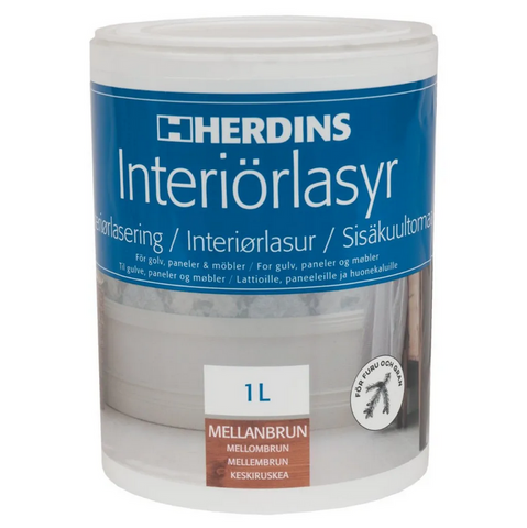Herdins Interiörlasyr Aqua - 1L (Tidigare Golvlasyr)
