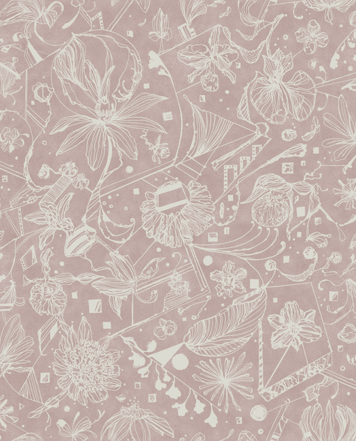 Reveal Tapet Floralies - Rosa
