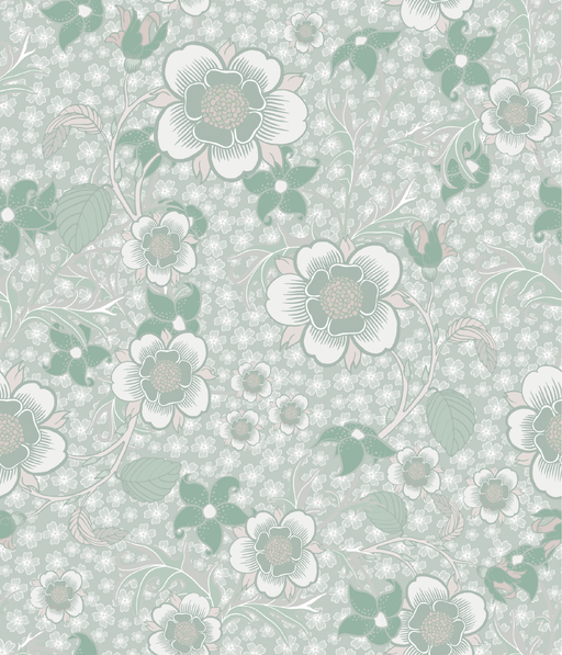 Reveal Tapet Springtime Bloom - Grå