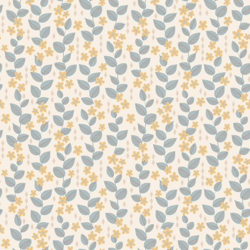 Reveal Tapet Diamond Flowers - Sunshine