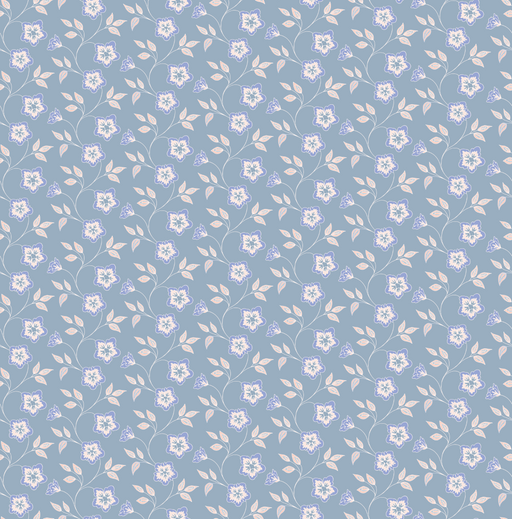 Reveal Tapet Sweet Blossom - Blå