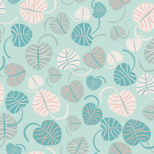 Reveal Tapet Monstera leaf - Mint