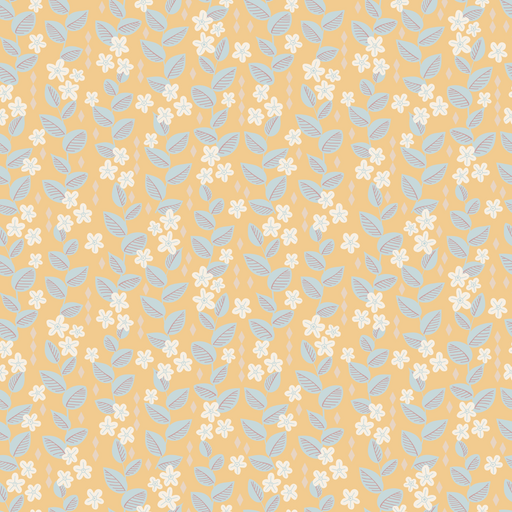 Reveal Tapet Diamond Flowers - Yellow