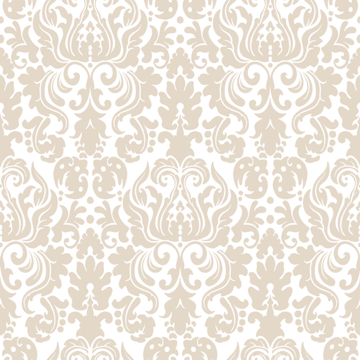 Reveal Tapet Marockomedaljong - Base white