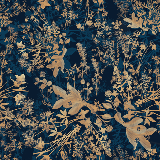 Reveal Tapet Blue ocean - Autumn blue