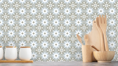 Reveal Tapet Tile Flowers