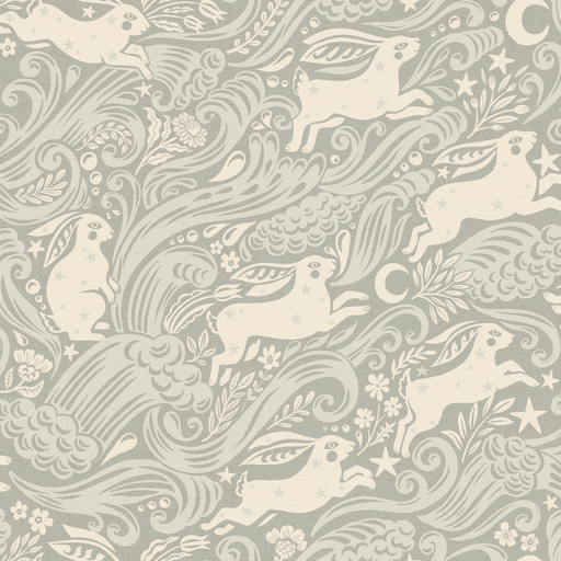 Reveal Tapet Celestial Sea Rabbit - half d - Pearl