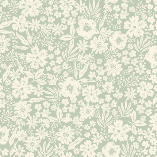 Reveal Tapet Joanie - Half Drop - Sage