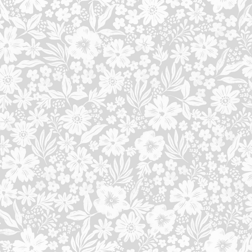Reveal Tapet Joanie - Half Drop - White Ash