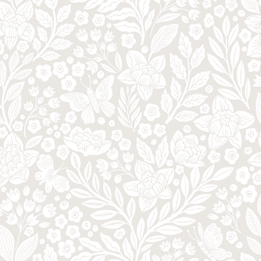 Reveal Tapet Butterfly Garden half drop - Beige