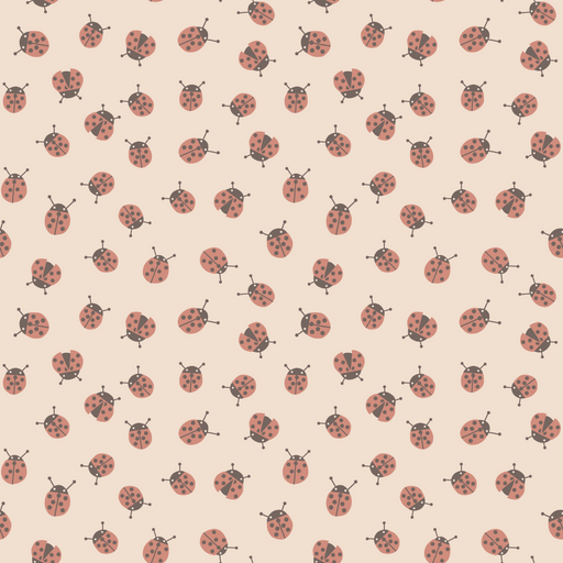 Reveal Tapet Ladybug - Beige