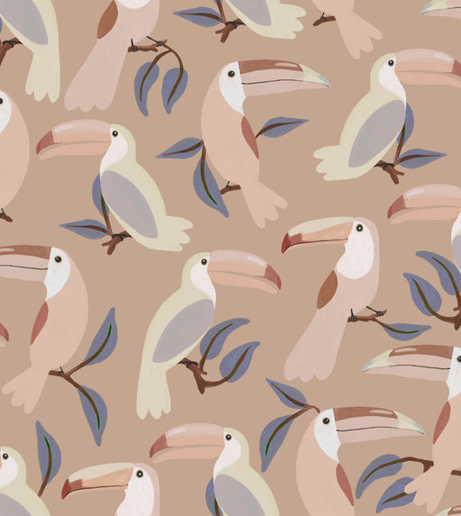 Reveal Tapet Toucans - Nougat