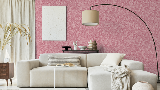 Reveal Tapet Orkidéblomster - Rosa