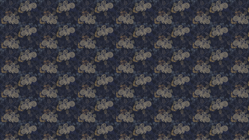 Reveal Tapet Mysteria corall - Midnight Blue