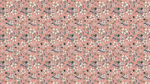 Reveal Tapet Springtime Bloom - Gammelrosa
