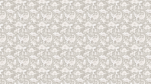 Reveal Tapet Folk Art Dinosaurs  - half d - Rock